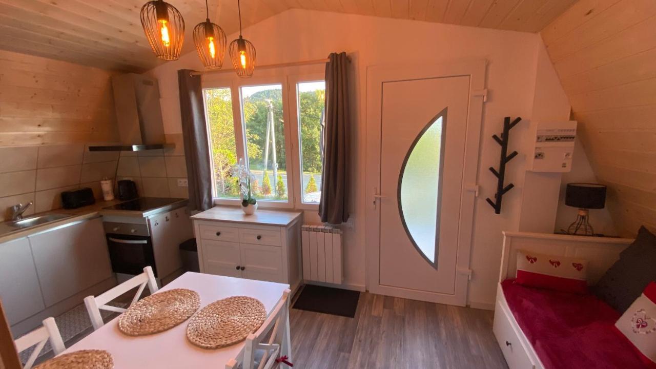 Au-Doux-Altic Chalet Romantique Avec Jacuzzi Et Sauna Métabief Kültér fotó