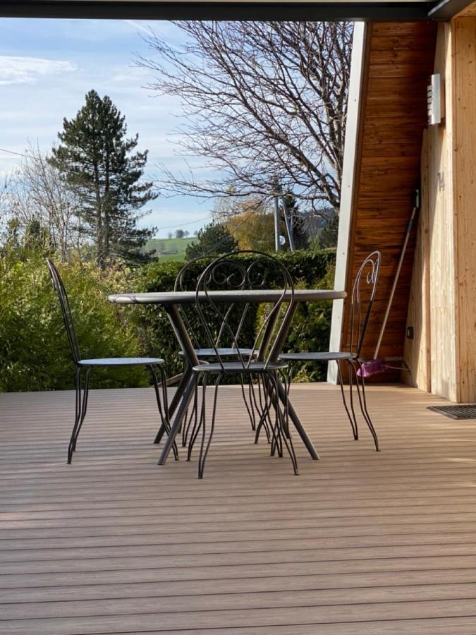 Au-Doux-Altic Chalet Romantique Avec Jacuzzi Et Sauna Métabief Kültér fotó